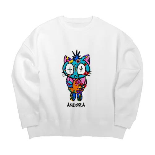 トロピカルANDORA Big Crew Neck Sweatshirt