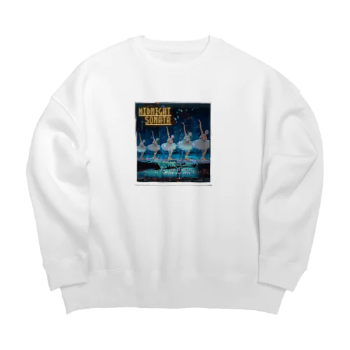 Midnight Sonata Big Crew Neck Sweatshirt