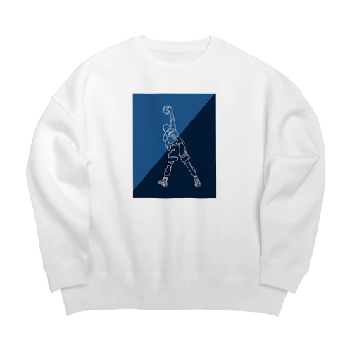 アンソニーエドワーズ Big Crew Neck Sweatshirt