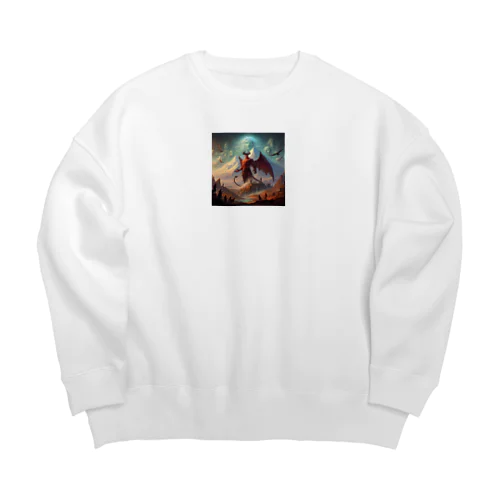 「ディアブロ」 Big Crew Neck Sweatshirt