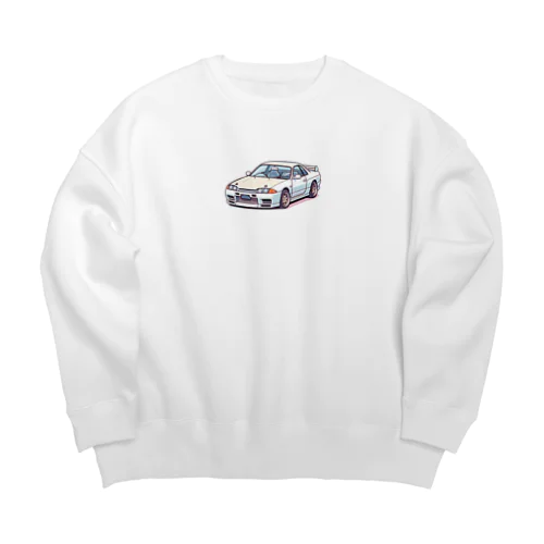 じーてぃーあーる Big Crew Neck Sweatshirt