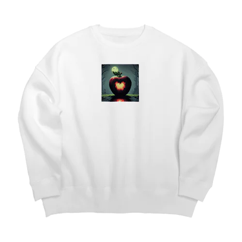 This is a Apple　3 Big Crew Neck Sweatshirt