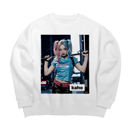 KAHO Big Crew Neck Sweatshirt