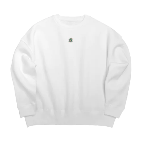 龍神さん、感謝とお礼の気持ち Big Crew Neck Sweatshirt