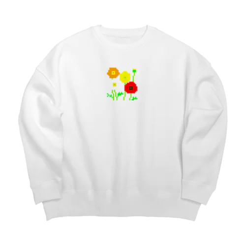 ポピー Big Crew Neck Sweatshirt