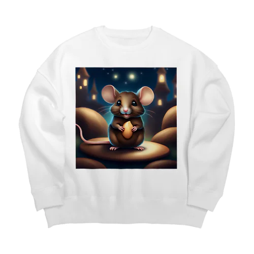 ネズミーファアンタジア Big Crew Neck Sweatshirt