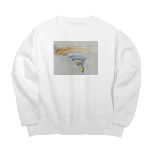 虹 Big Crew Neck Sweatshirt