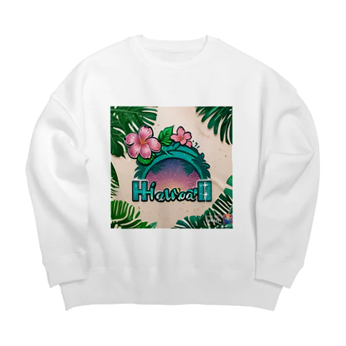 🌟Hawaii🌟🌠👏🌠 Big Crew Neck Sweatshirt