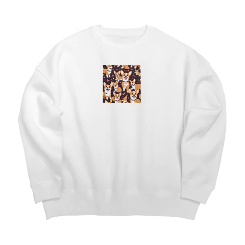 マーキュリーくん Big Crew Neck Sweatshirt