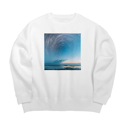 時間の渦 Big Crew Neck Sweatshirt