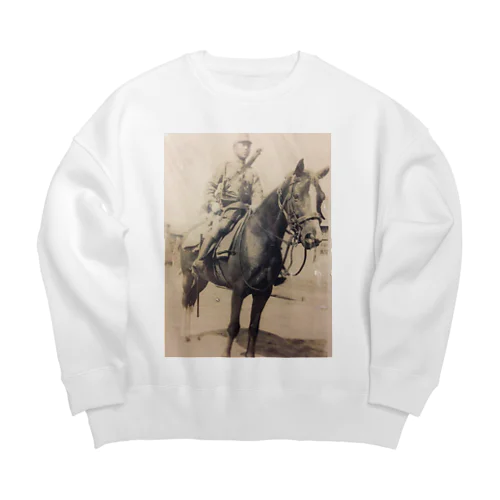 騎乗兵 Big Crew Neck Sweatshirt