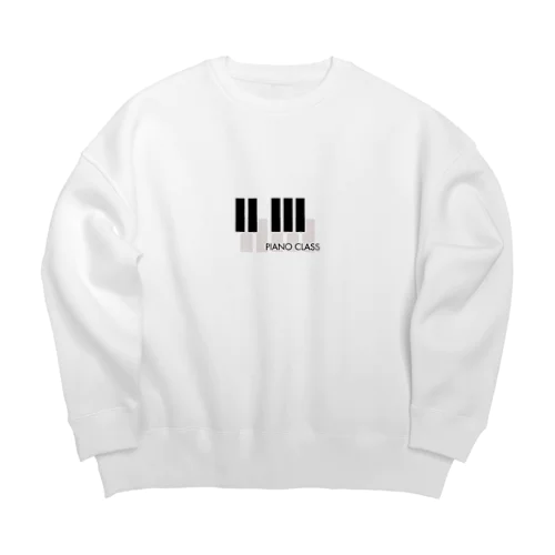 けんばんくんPIANO CLASS Big Crew Neck Sweatshirt