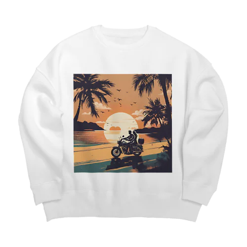 サンセット・ライド Big Crew Neck Sweatshirt