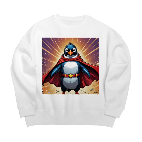 ペンギンのヒーロー登場！ Big Crew Neck Sweatshirt