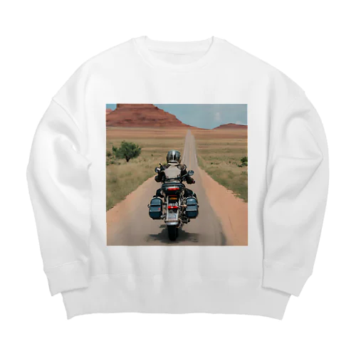 無限の地平線へ向けて Big Crew Neck Sweatshirt