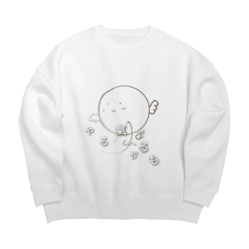 Liraゆる可愛シリーズ Big Crew Neck Sweatshirt