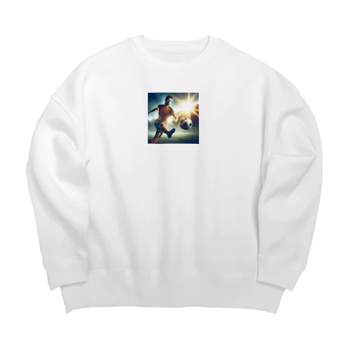 サッカーの醍醐味 Big Crew Neck Sweatshirt