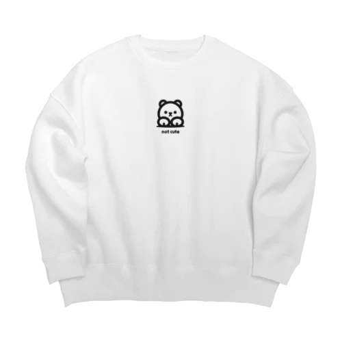 スリスリくーたん Big Crew Neck Sweatshirt