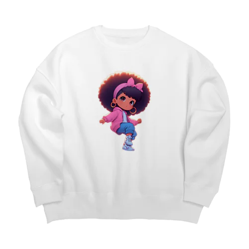 Baby-Ｂ Big Crew Neck Sweatshirt