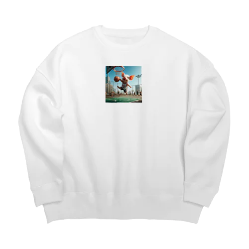 ｐちゃんの冒険 Big Crew Neck Sweatshirt