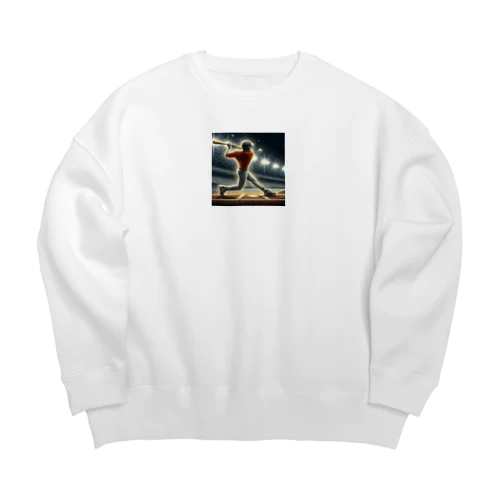 野球 Big Crew Neck Sweatshirt