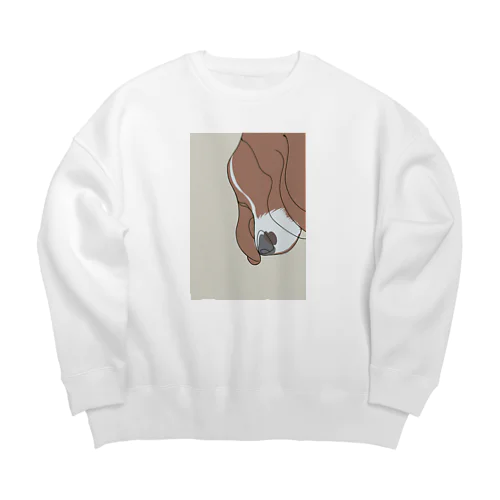 イッヌ Big Crew Neck Sweatshirt