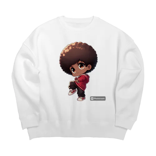 Baby-Ｂ Big Crew Neck Sweatshirt