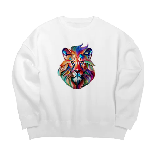 カラーライオン Big Crew Neck Sweatshirt