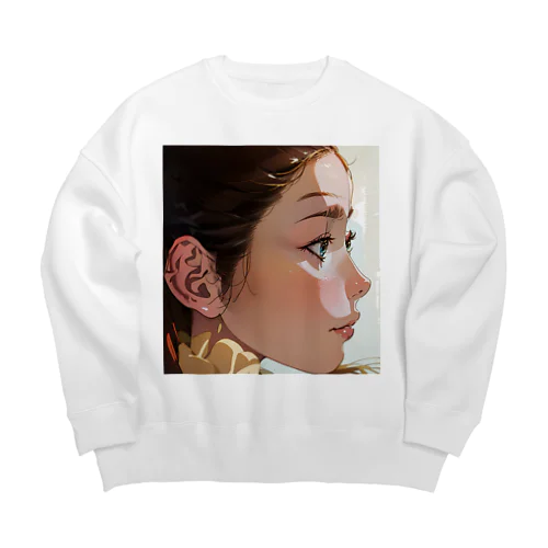 美人 Big Crew Neck Sweatshirt