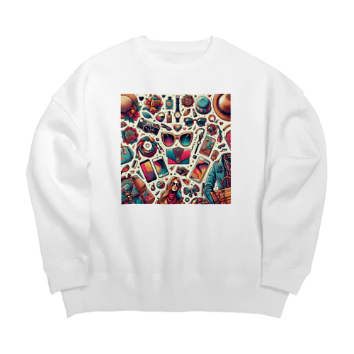 cocoraion Big Crew Neck Sweatshirt