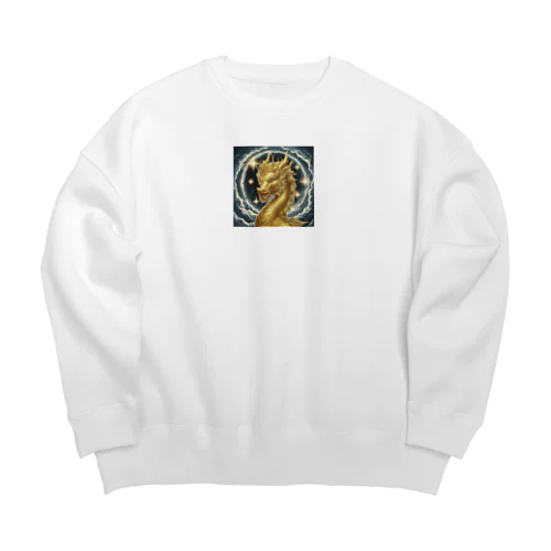 金龍神様 Big Crew Neck Sweatshirt