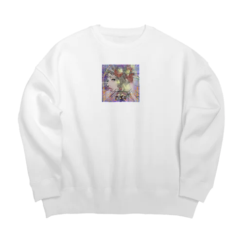 中世ヨーロッパの美女 Big Crew Neck Sweatshirt