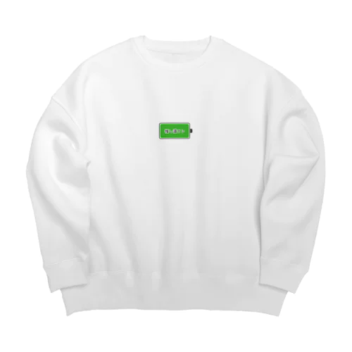 推し満タン Big Crew Neck Sweatshirt