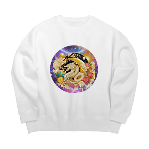 Lira龍神シリーズ～ Big Crew Neck Sweatshirt