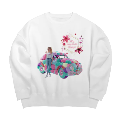 My Favorite Things２ Big Crew Neck Sweatshirt