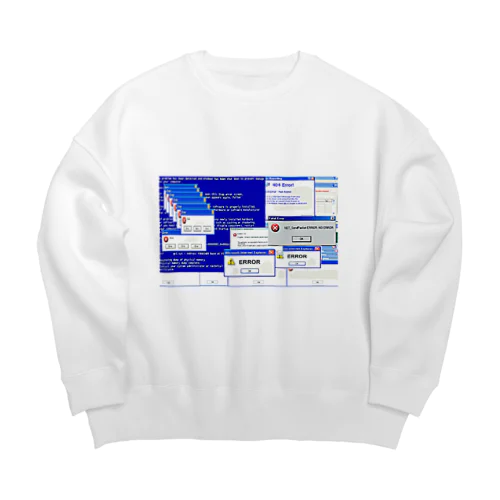 …error… Big Crew Neck Sweatshirt