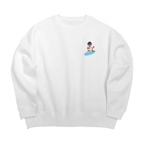 赤ちゃんは無敵 Big Crew Neck Sweatshirt