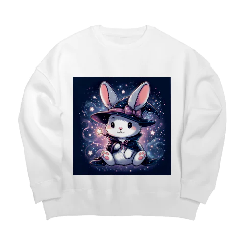 魔法使いコスプレ　ウサギ Big Crew Neck Sweatshirt