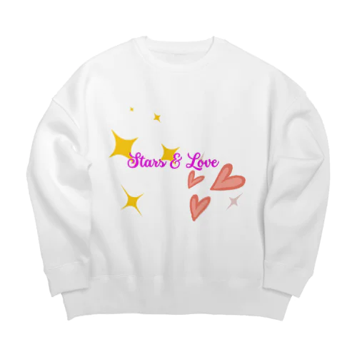 かわいいロゴ Big Crew Neck Sweatshirt