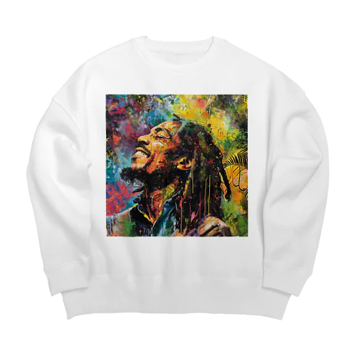 ブルーマウンテンコーヒーの香り　Tomoe bb 2712 Big Crew Neck Sweatshirt