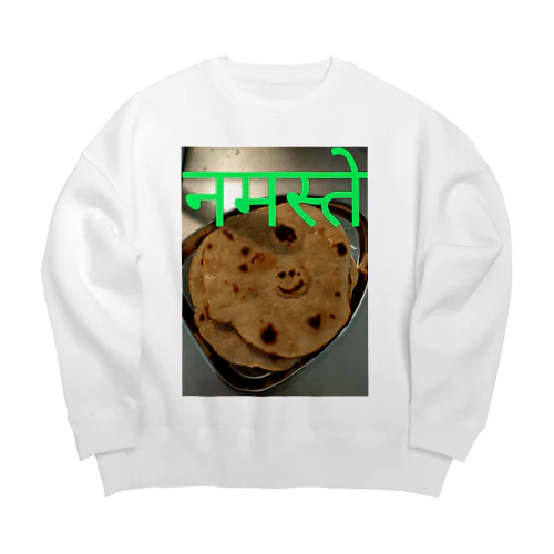 ナマステチャパティ Big Crew Neck Sweatshirt