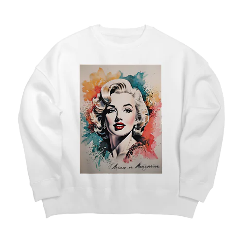 マリリン Big Crew Neck Sweatshirt