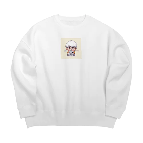 エレフィー (Elephie) Big Crew Neck Sweatshirt