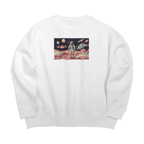 ビートルくん未知との遭遇 ー Beetle's Encounter with the Unknown ー Big Crew Neck Sweatshirt