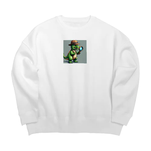 むむむザウルス Big Crew Neck Sweatshirt