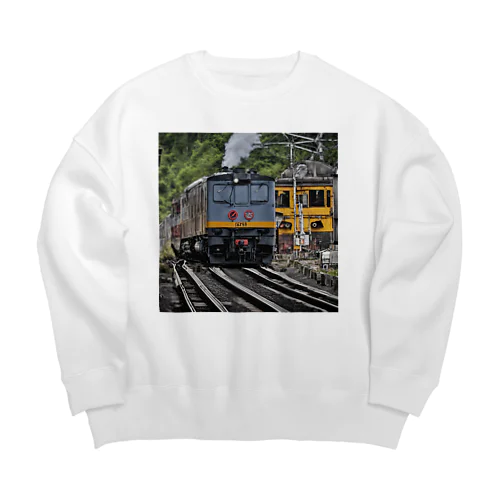 鉄道デザイン　ato Big Crew Neck Sweatshirt