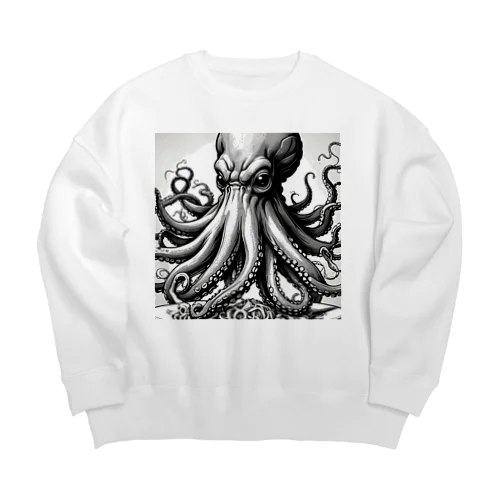 オクトパス Big Crew Neck Sweatshirt