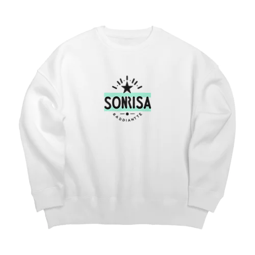 SONRISA RADIANTE Big Crew Neck Sweatshirt