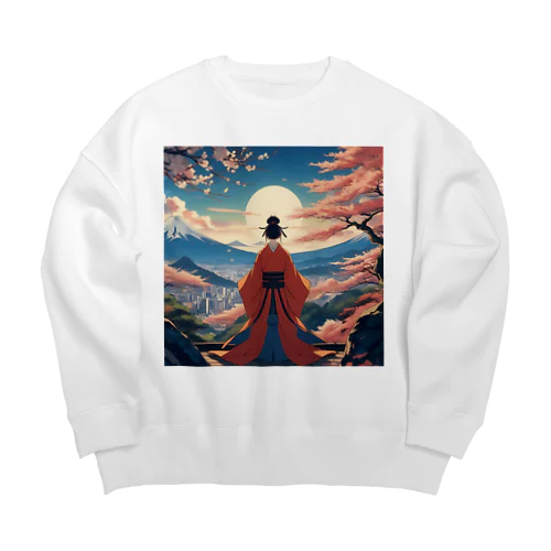 神様の視点 Big Crew Neck Sweatshirt