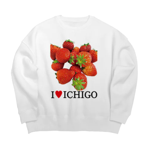 I💛ICHIGO（いっぱい） ビッグシルエットスウェット